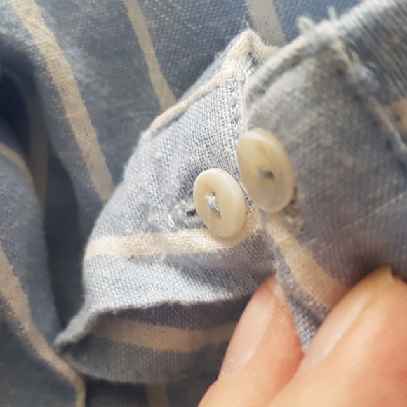 Zara Trafaluc Cotton Striped Oversized Tunic Size XS - Picture 16 of 16